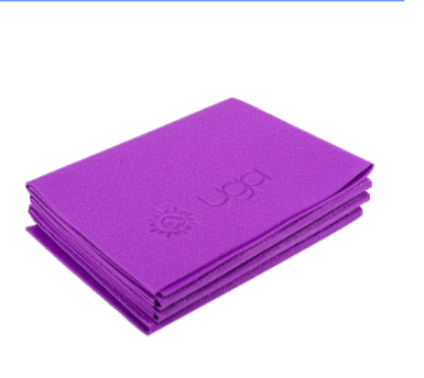 Foldable Yoga Mat – Portable PVC Exercise Mat | 4mm & 5mm | Multiple Colors
